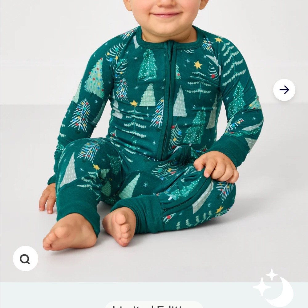 Little Sleepies Twinkling Trees Zippy